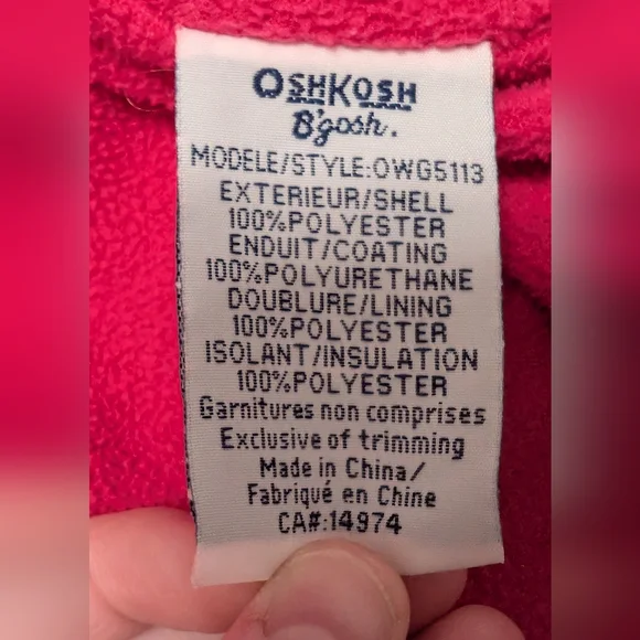 Kids OshKosh B'gosh Winter Ski Jacket - Picture 13 of 13